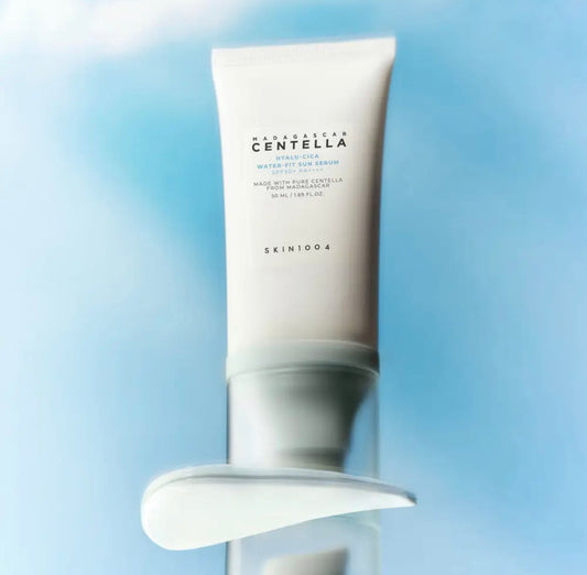 Skin1004 Sérum Solaire Hyalu‑Cica Water-Fit : Centella + Hydratation – 15/50/100 ml