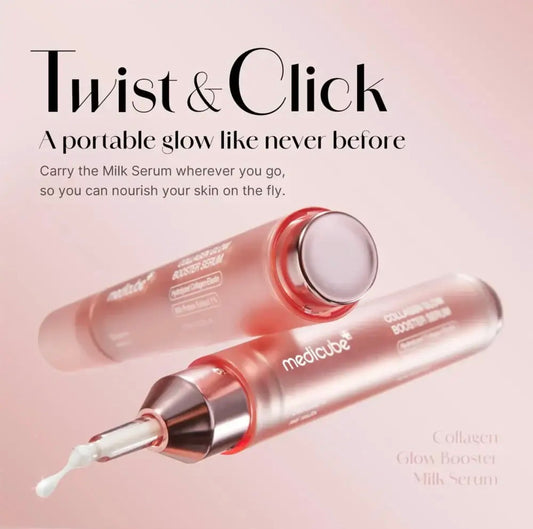 Medicube Collagen Glow Booster Serum : Collagène & Éclat – 15 ml