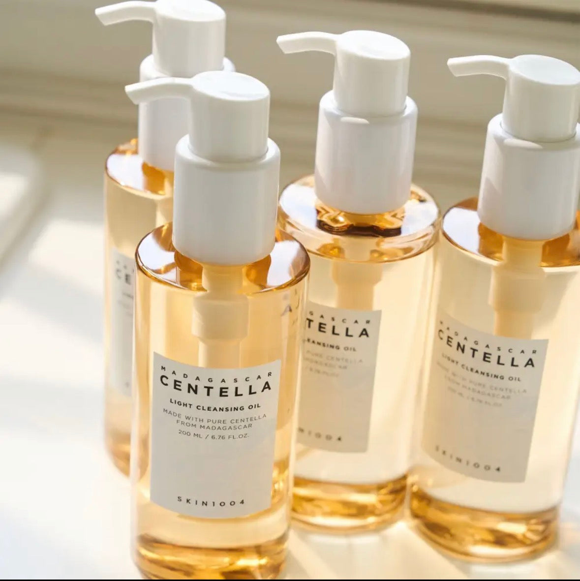SKIN1004 Huile Démaquillante Légère Centella : Nettoyage & Éclat – 200 ml