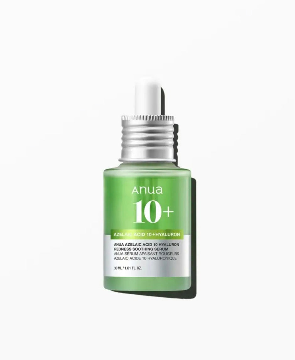 Anua Sérum Apaisant Rougeurs : Acide Azélaïque 10 % + Hyaluron – 30 ml