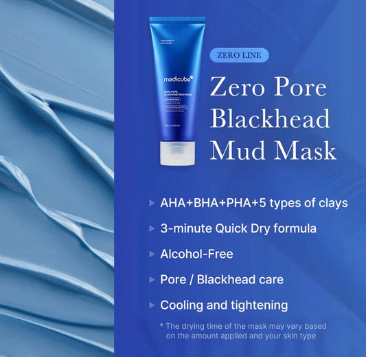 Masque à l'Argile Anti Points-Noirs Zero Pore Medicube