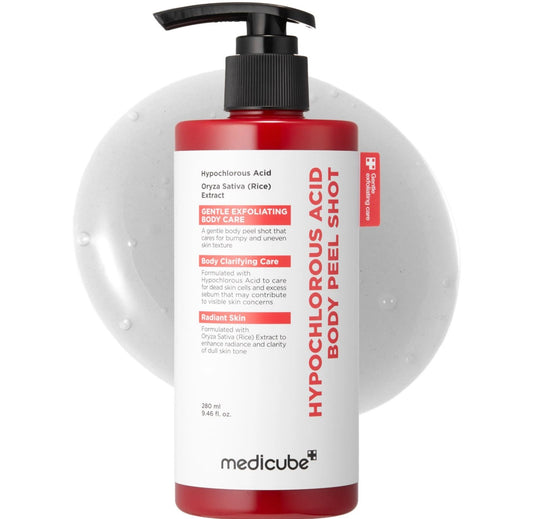 Body Peel Shot à l'Acide Hypochloreux Medicube – Sérum Exfoliant Corps