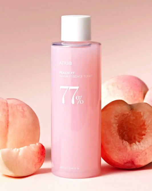 Anua Toner Essence Niacin 77 : Pêche + Éclat – 250 ml