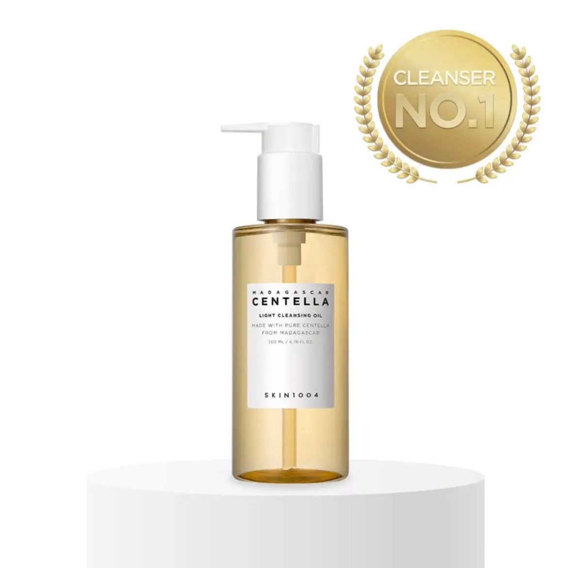 SKIN1004 Huile Démaquillante Légère Centella : Nettoyage & Éclat – 200 ml