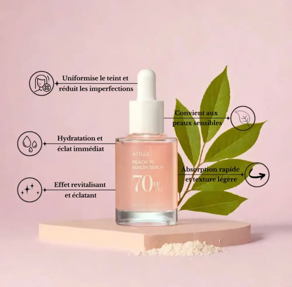 Anua - SÉRUM PÊCHE 70% NIACINAMIDE