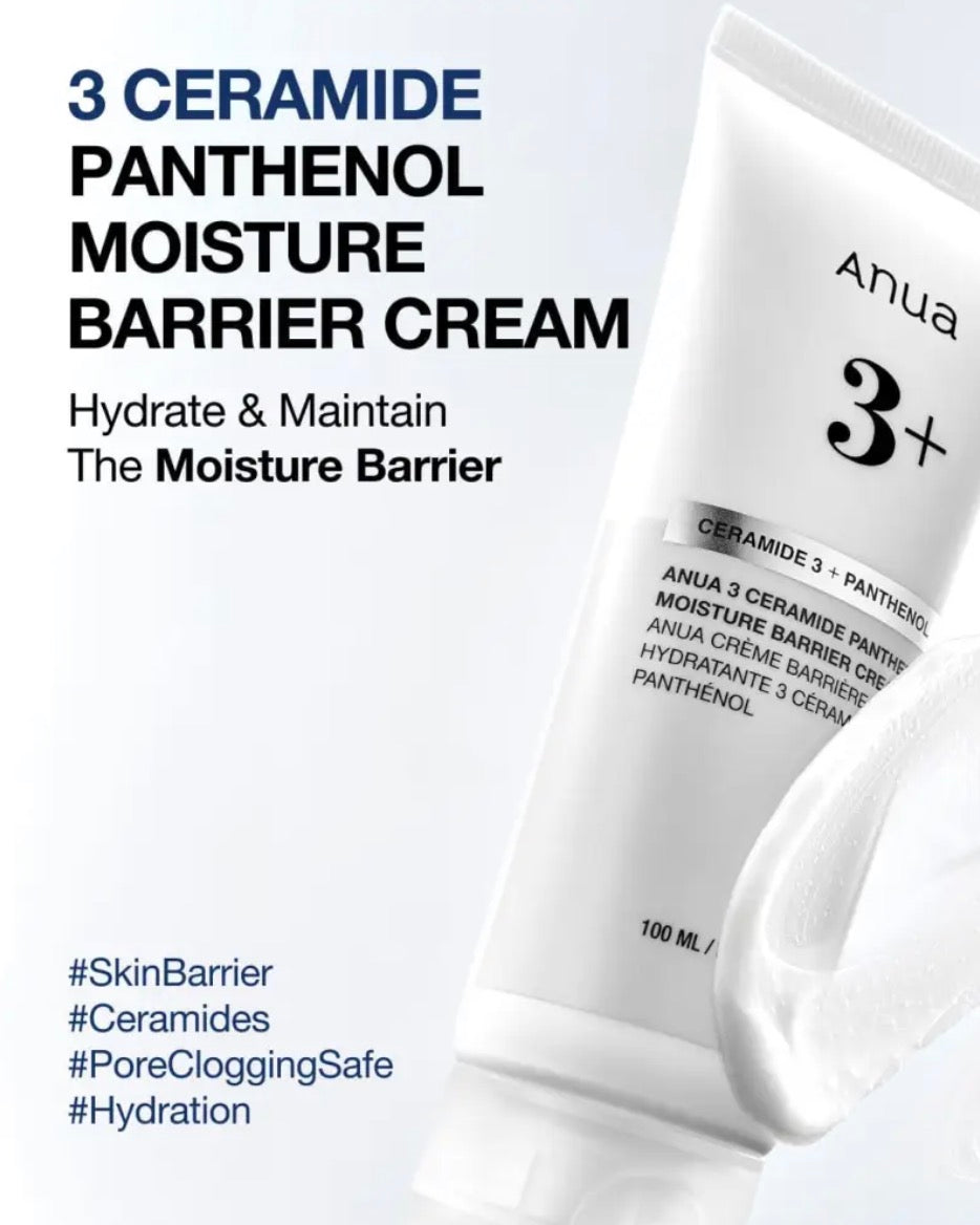Crème Barrière Hydratante 3 Céramides et Panthénol 100 ML