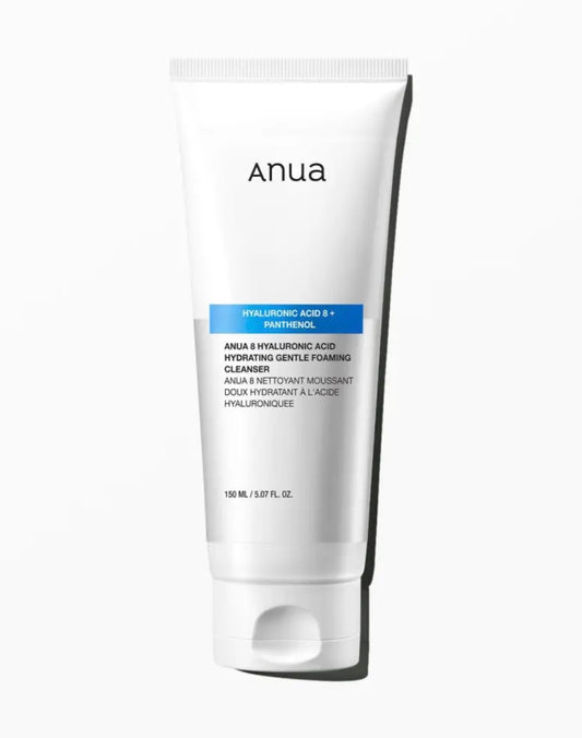 Anua Nettoyant visage : Acide Hyaluronique 8 + Panthénol – 150 ml