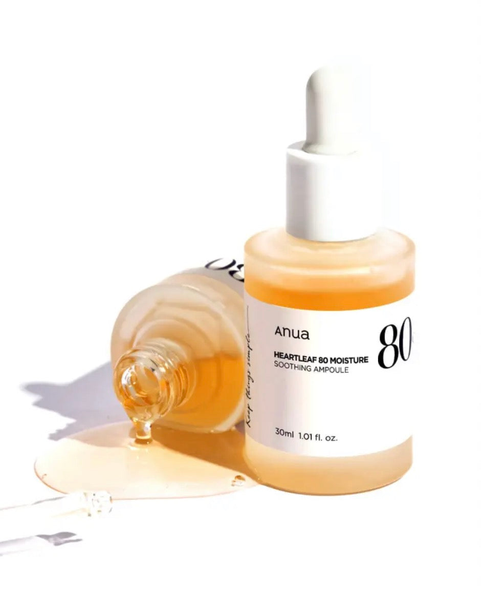 Ampoule Apaisante Hydratante 80% Heartleaf