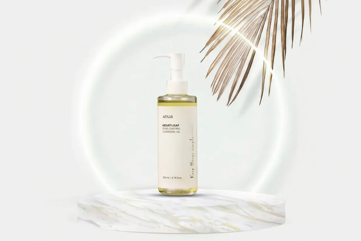 Anua- Heartleaf Pore Control Cleansing Oil - Huile nettoyante démaquillante