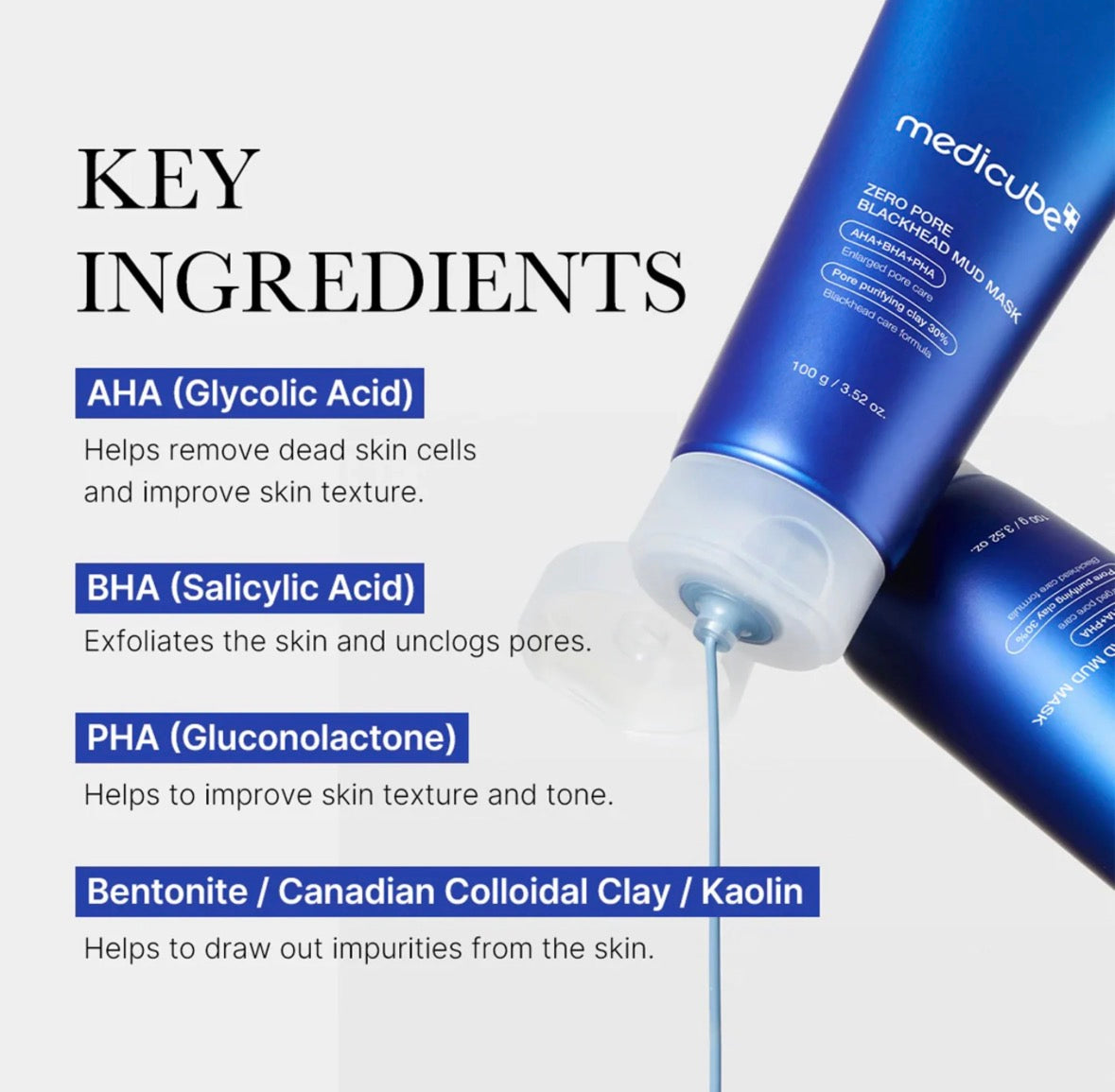 Masque à l'Argile Anti Points-Noirs Zero Pore Medicube