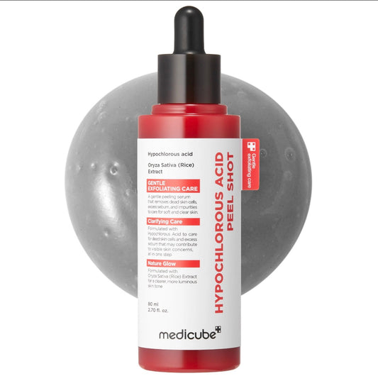 Peel Shot à l'Acide Hypochloreux Medicube – Sérum Exfoliant Visage