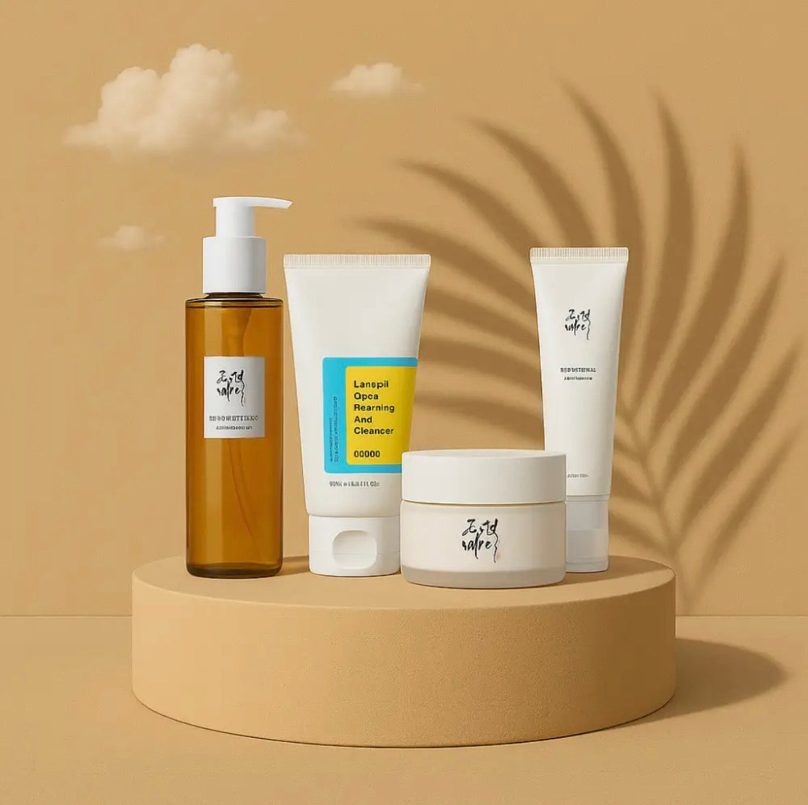 Pack du soir : Beauty of Joseon + COSRX Routine Coréenne Éclat : Huile, Nettoyant, Crème & Sérum – 4 Produits