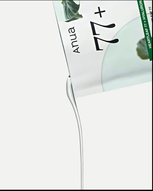Anua Masque Tissu Apaisant 77 % Heartleaf + Hyaluron : Hydratation & Réconfort – 10 masques
