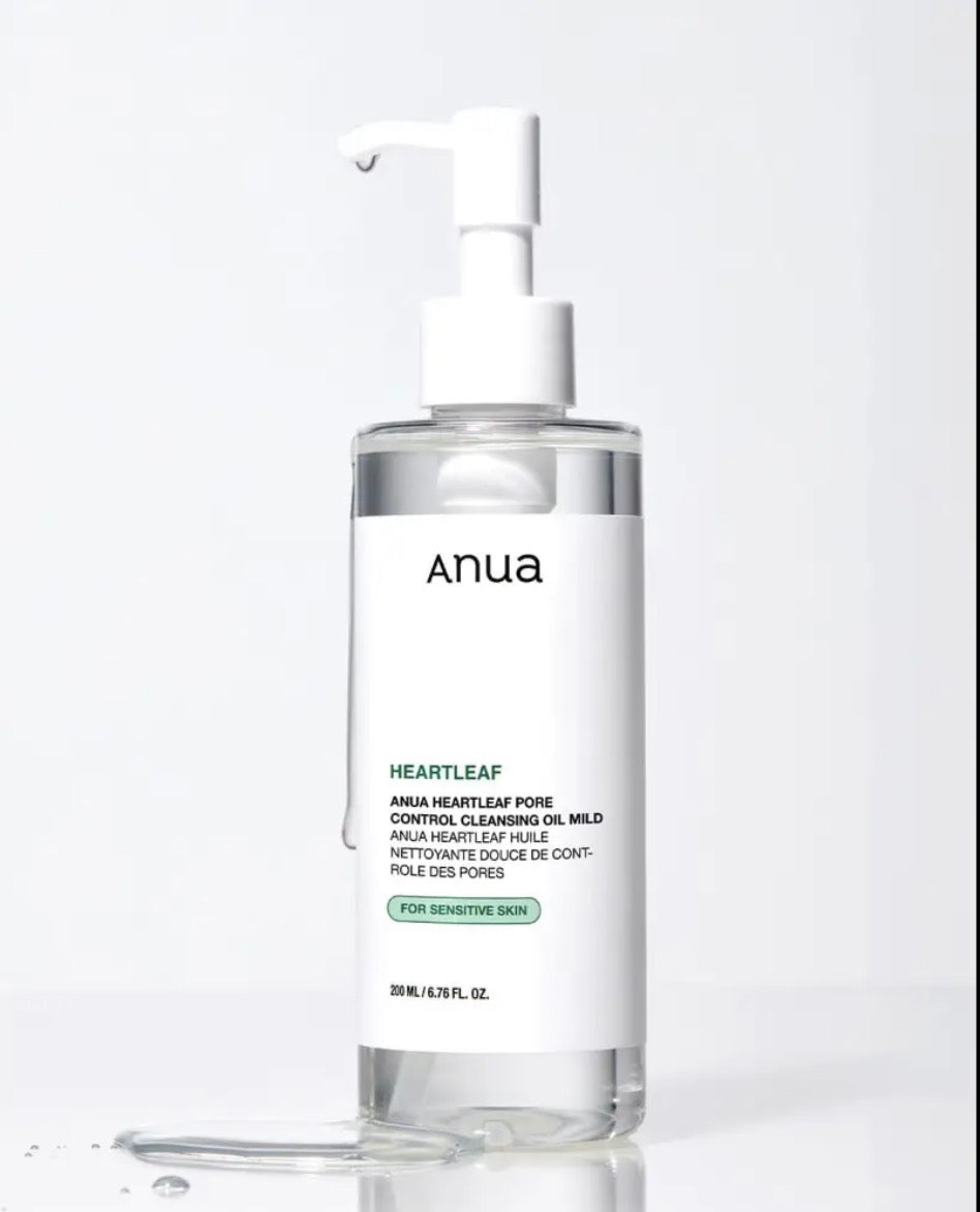 Anua Huile Nettoyante Pores Heartleaf : Démaquillage & Apaisement – 200 ml