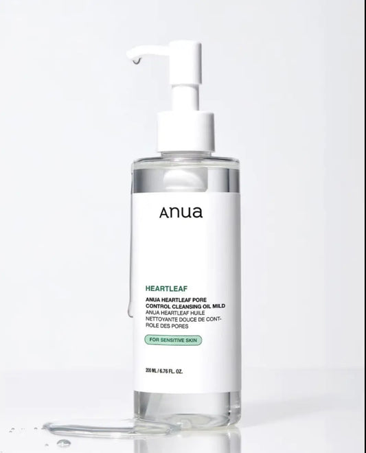 Anua Huile Nettoyante Pores Heartleaf : Démaquillage & Apaisement – 200 ml