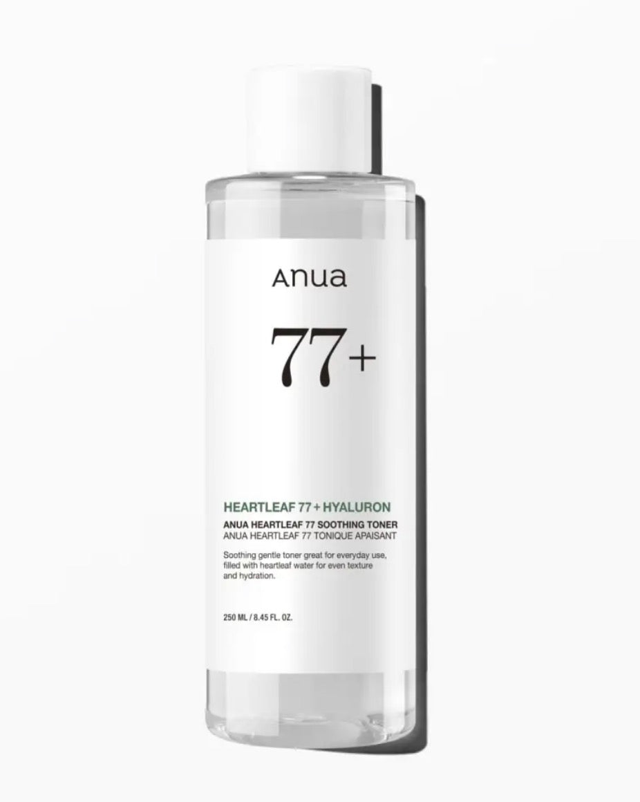 Anua Toner Apaisant Heartleaf 77 : Houttuynia + Hydratation – 250/500 ml