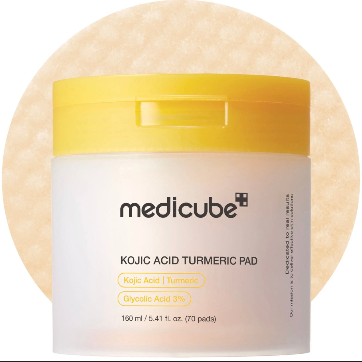 Disques Toniques Éclaircissants Kojic Acid Medicube – Visage & Corps